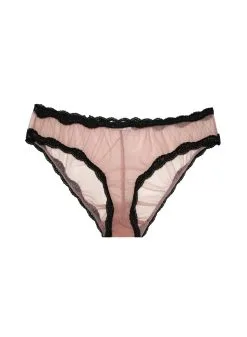 Fleur Du Mal Sheer Tulle Bikini -Lingerie Store sheertullebikinipetalflat1