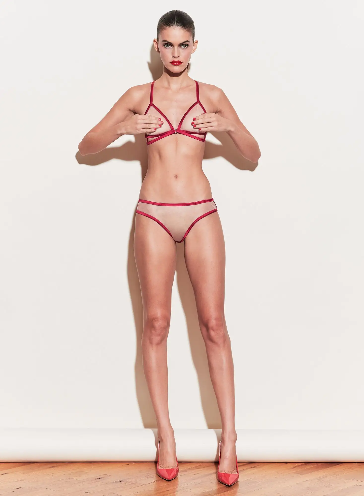 Fleur Du Mal Strappy Bondage Bra 1 Fleur Du Mal Strappy Bondage Bra