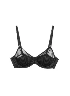 Fleur Du Mal Top Stitch Bebe Bra -Lingerie Store topstitchbebebraflat1