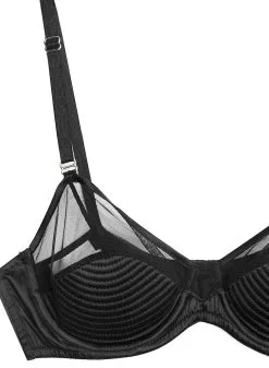 Fleur Du Mal Top Stitch Bebe Bra -Lingerie Store topstitchbebebraflat2