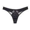 Fleur Du Mal Top Stitch Thong