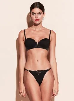 Fleur Du Mal Charlotte T-Shirt Bra -Lingerie Store tshirt bra crop1