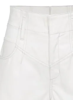 Fleur Du Mal High Waist Twill Short -Lingerie Store twillshortflat2