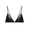 Fleur Du Mal Vegan Leather Triangle Bra