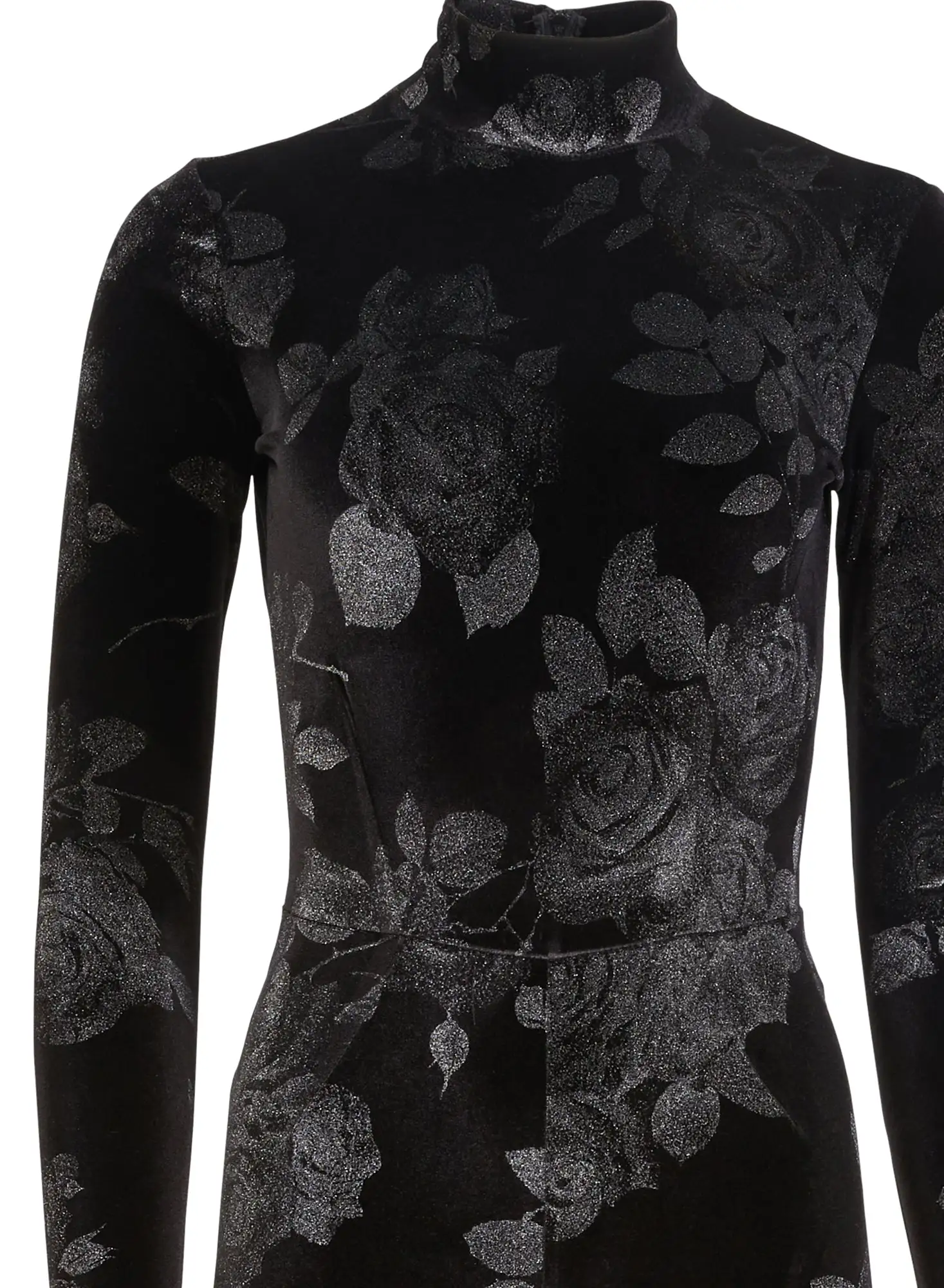 Fleur Du Mal Rose Velvet Catsuit 9 Fleur Du Mal Rose Velvet Catsuit - Image 9