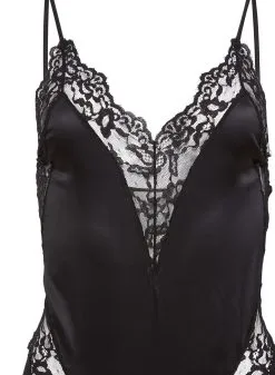 Fleur Du Mal Venus Lace Teddy -Lingerie Store venusteddyflat2