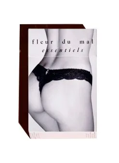Fleur Du Mal Charlotte Lace Seamless Thong